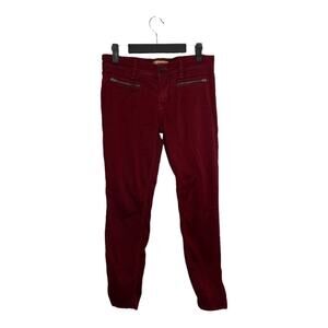 Sanctuary Womens Jeans Size 27 Red Skinny Leg Casual Wear Low Rise Waist